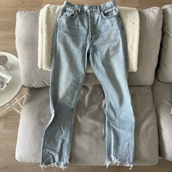 Agolde 90s Pinch Waist Denim Jeans - Picture 4 of 8